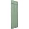 Ekena Millwork True Fit PVC, Four Board Spaced Board-n-Batten Shutters, Track Green , 23W x 42H, PR TFP101SBF23X042TG - alternate 4